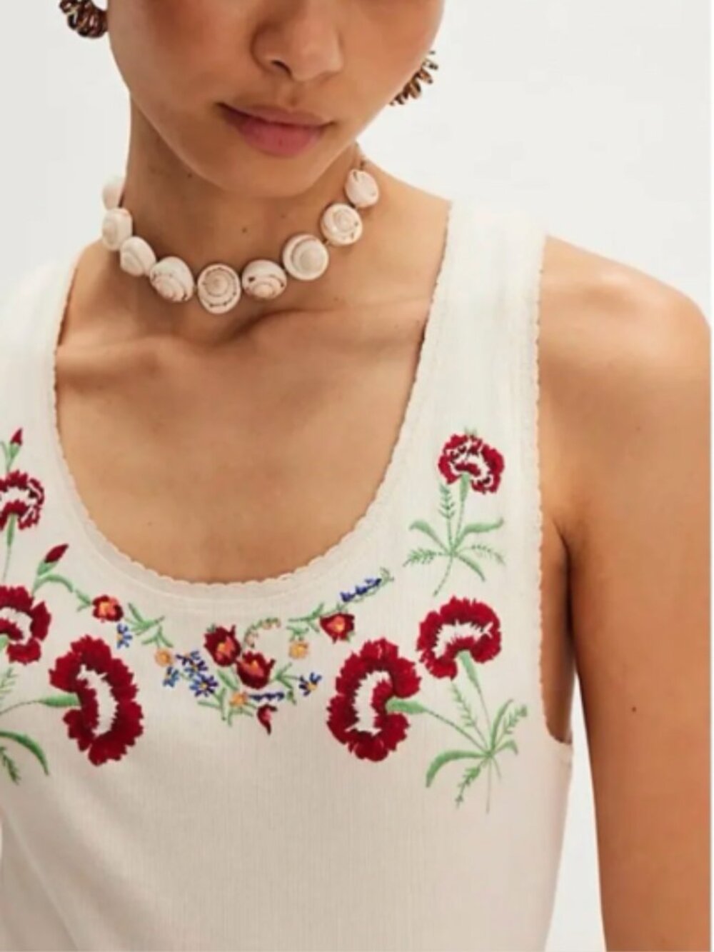 NWT Free People We The Free Summer Tank. Ivory